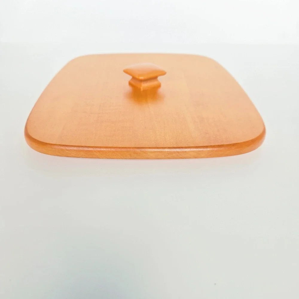 Nice Longaberger 1998 Harbor Knob Lid Only # 50687 Collectors‎ Club rectangle